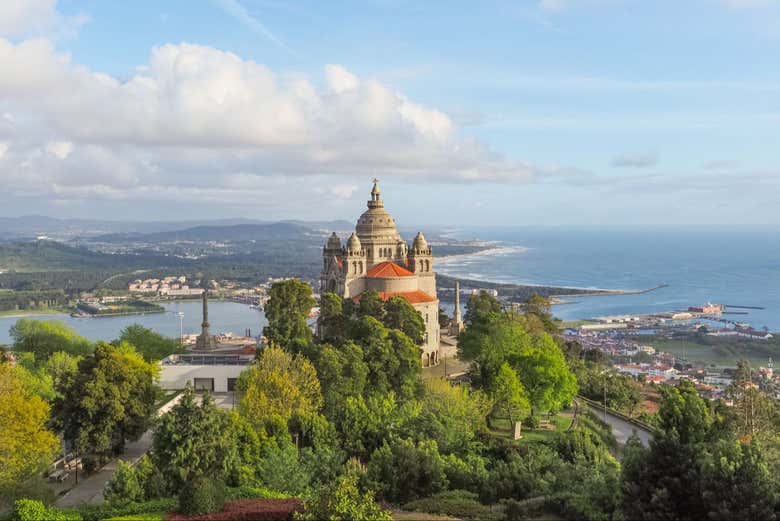 Vista do Santuário do Sagrado Coração de Jesus