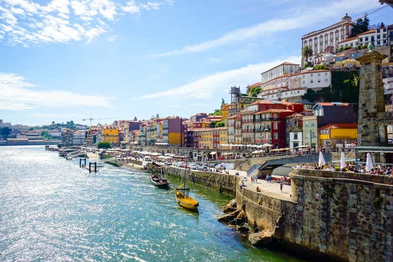 Bairro da Ribeira no Porto