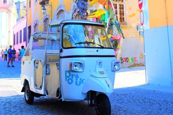 Tour completo de tuk tuk pelo Porto